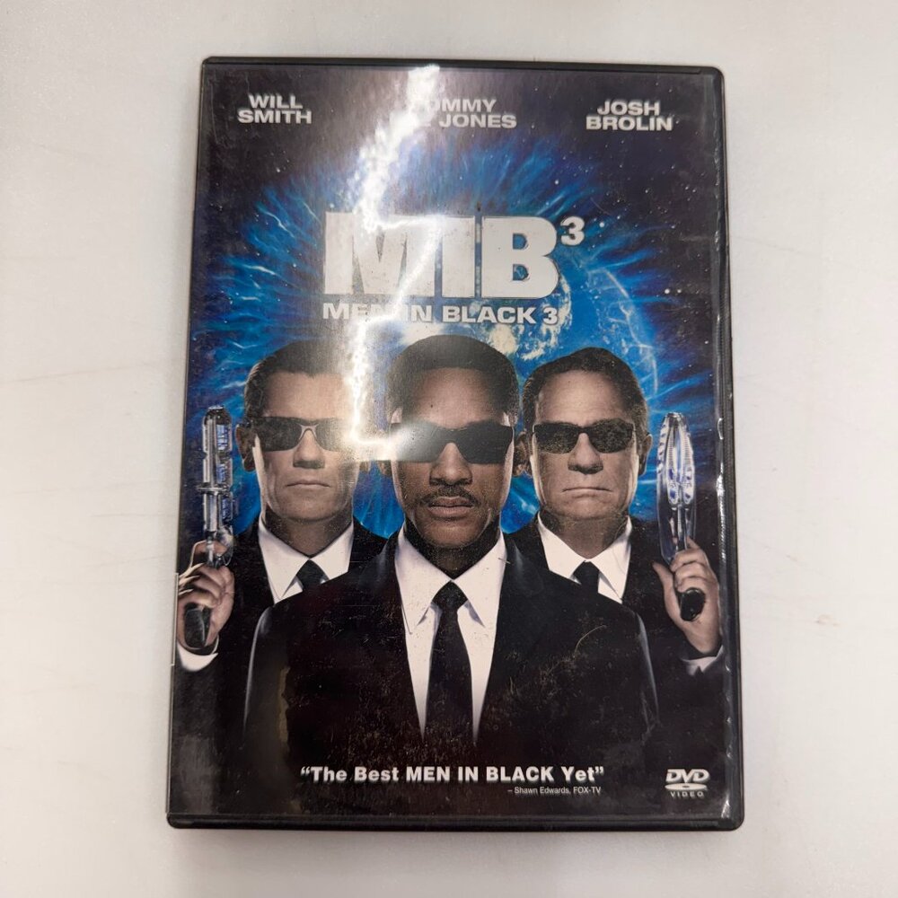 MIB 3 - Men in Black 3 [DVD] Disc Tested, Working